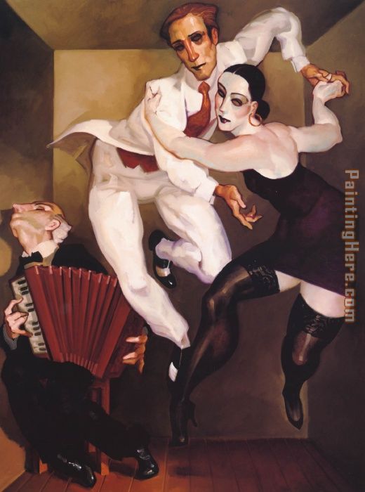 Tango in a Box painting - Juarez Machado Tango in a Box art painting